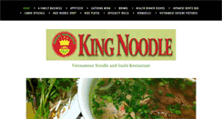 Desktop Screenshot of kingnoodlecedarpark.com